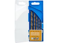 Narex 65405604 Vysoce výkonné vrtáky pro náročné operace v běžných a legovaných ocelích 5-SET HSS-CO MSP