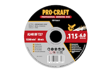 Procraft Brusný kotouč na kov Procraft GD115x6.0 | GD115x6.0