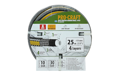 Procraft Černo-žlutá zahradní hadicí Procraft PR-4KAT1325 | PR-4KAT1325