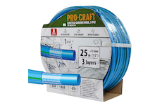 Procraft Modrá zahradní hadice Procraft PR-3KGH1325 3 vrstvy, 1/2