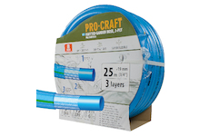 Procraft Modrá zahradní hadice Procraft PR-3KGH1925 3 vrstvy, 3/4