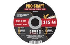Procraft Řezný kotouč Procraft CD115x1.6 | CD115x1.6