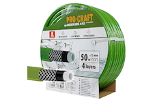 Procraft Zelená zahradní hadice Procraft PR-4GH1350 4 vrstvy, 1/2
