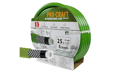 Procraft Zelená zahradní hadice Procraft PR-4GH1925 4 vrstvy, 3/4