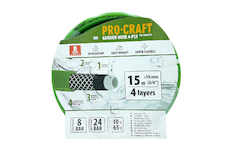 Procraft Zelená zahradní hadicí Procraft PR-4GH1915 | PR-4GH1915