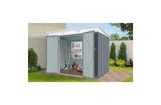 Riwall PRO RMSP 6x8 Anthracite zahradní domek kovový 2,4 x 1,8 m s pultovou střechou antracit