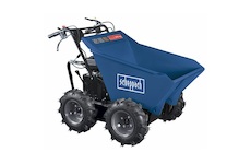 Scheppach DP 3000 - kolový přepravník 4x4 s nosností 300 kg a mechanickým sklápěním korby  5908802903