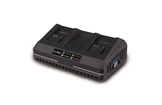 Scheppach SDBC2.4A 20 V IXES dvojitá nabíječka 2,4 A