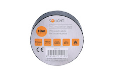 Solight AP01C izolační páska, 15mm x 0,13mm x 10m, černá