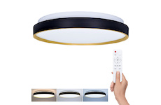 Solight LED osvětlení s dálkovým ovladačem Cala, 48W, 3360lm, 38cm, změna chromatičnosti, stmívatelné