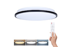 Solight LED osvětlení s dálkovým ovladačem Jamil, 48W, 3360lm, 40cm, změna chromatičnosti, stmívatelné
