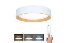 Solight LED osvětlení s dálkovým ovladačem Larios White, 48W, 3360lm, 39cm, změna chromatičnosti, stmívatelné
