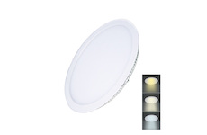 Solight WD142 LED mini panel CCT, podhledový, 18W, 1530lm, 3000K, 4000K, 6000K, kulatý