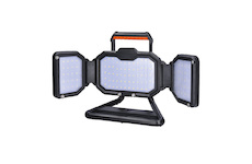 Solight WM-30W-RE LED reflektor 30W, přenosný, nabíjecí, 3000lm, oranžovo-černý