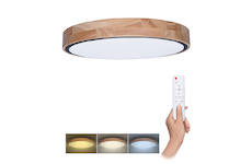 Solight WO8005 LED osvětlení s dálkovým ovladačem Iron Oak, 48W, 3360lm, 40cm, změna chromatičnosti, stmívatelné