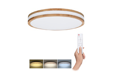 Solight WO8008 LED osvětlení s dálkovým ovladačem Woody, 60W, 4200lm, 50cm, změna chromatičnosti, stmívatelné