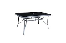 ST Leisure Equipment 802288 Stůl LEQ GREGORY Moonstone, sklo 5mm, 150x90x70 cm