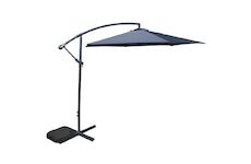 ST Leisure Equipment 802298 Slunečník DEMI 300 cm, 42 mm, šedý, PE 180 g, zahradní