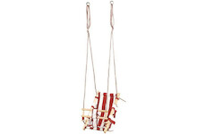 ST Leisure Equipment 802300 Houpačka LEQ FUMIKO, 36x24x45 cm, dětská, tkanina/dřevo, červená