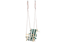 ST Leisure Equipment 802350 Houpačka LEQ FUMIKO, 36x24x45 cm, dětská, tkanina/dřevo, zelená