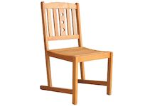 ST Leisure Equipment 802360 Židle LEQ KULBY, 46x58x95 cm, dřevěná, terasová