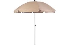 ST Leisure Equipment 802576 Slunečník BETTY 200 cm, 22/25 mm, s kloubkem, béžový, plážový