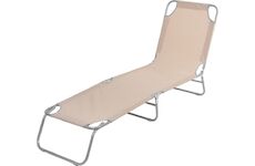 ST Leisure Equipment 802584 Lehátko PANAMA, béžové, 188x55x27 cm