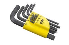 Stanley 1-13-929 9dílná sada zástrčných šestihranných klíčů - 1,5 - 10 mm