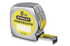 Stanley 1-33-198 svinovací metr powerlock®, pouzdro z abs materiálu - 8 m
