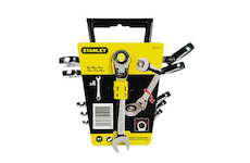 Stanley 4-91-444 Sada 6 kusů kloubových ráčnových očkoplochých klíčů MaxiDrive™Plus