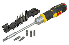 Stanley FMHT0-62691 FatMax ráčnový šroubovák s pistolovou rukojetí a 12 bity