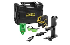 Stanley FMHT77597-1 FatMax 2bodový a křížový laser, Li-Ion baterie, zelený paprsek