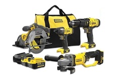 Stanley SFMCK469M2-QW FATMAX V20 Aku kombinovaná sada 18V, 2x 4.0 Ah