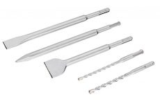 Stanley STA54400-XJ Sekáče a vrtáky SDS+: O 6 x 160 mm, 8 x 160 mm, sekáč špičatý, plochý 250 mm, široký 200 mm