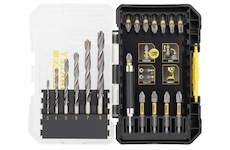 Stanley STA88554-XJ 19dílná sada vrtáků do železa a bitů