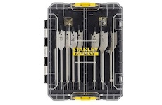Stanley STA88556-XJ 8dílná sada plochých vrtáků do dřeva