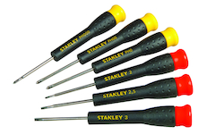 Stanley STHT0-62632 6dílná sada přesných šroubováků, plochý, ph