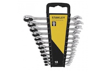 Stanley STMT82847-0 12dílná sada ráčnových očkoplochých klíčů - 8 - 19 mm