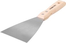 Stěrka Strend Pro Premium S295, 100x1,2 mm, Inox/nerez, buková rukojeť 216167