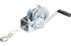 Strend Pro 112118 HW-100-800, ráčnový naviják, ruční, ocelové lano L-10 m/4,8 mm, max. 800 kg