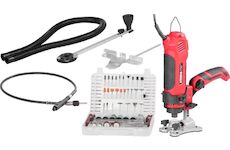 Strend Pro 114834 frézka , 550W, multifunkčná, sada 287 ks, multifunkčný nástroj