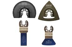 Strend Pro 119268 Sada nářadí TAS-TW104 vícebřitý pilový kotouč a půlkruh, karbid + Bi-metal, 4dílný