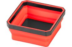 Strend Pro 2121016 Miska , nádoba, na šrouby, magnetická, skládací, silikonová, 115x115 mm