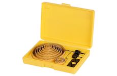 Strend Pro 212548 Vyřezávač CHS 6016, Bi-metal, korunka, 16 dílů, 19-127 mm, profesionální