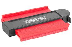 Strend Pro 212574 DG681 tvarová obrysová šablona, 125x130 mm, se zámkem vzoru a magnetem