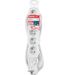Strend Pro 213334 Kabel DG-F805B L-10 m, prodlužovací kabel, bílý, 5x zásuvka