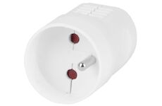 Strend Pro 215030 Zásuvka , pro prodlužovací kabel, 250 V, IP20, 16A, bílá