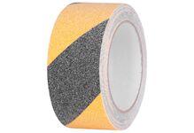 Strend Pro 215680 Páska , lepicí, protiskluzová, extra odolná, černá/žlutá, 50 mm x 5 m