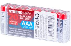 Strend Pro 215699 Baterie , LR03, 20 ks, tužkové AAA