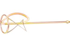Strend Pro 2160296 Míchadlo PXE-01, 140x600 mm, na maltu, M14